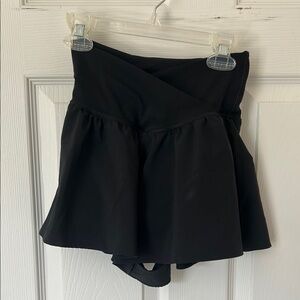 Women's Black Skort